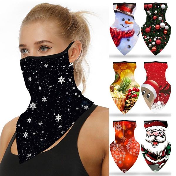 

25 # 1шт рождество печати бесшовные ухо маска спорт шарф горловиной face mask езда ветрозащитный солнцезащитный открытый шарф туризм маски, Blue;gray