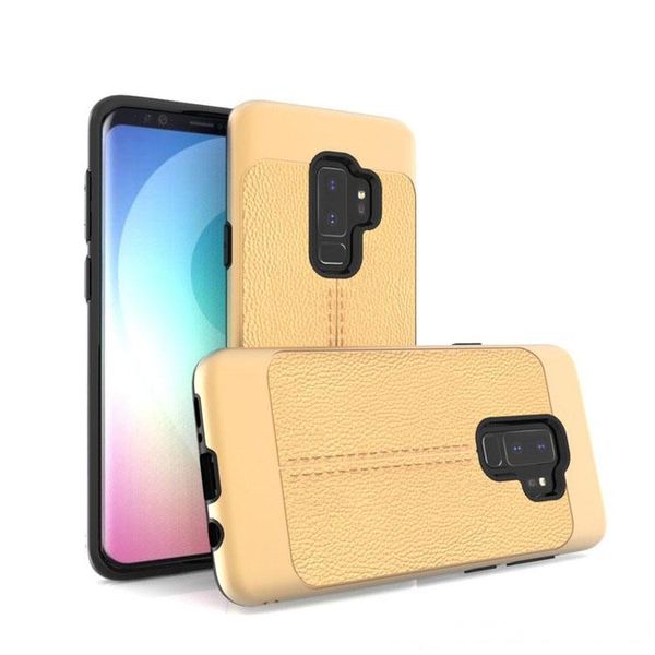 

leather phone case for lg aristo 3 motorola moto g7 power samsung galaxy s10 s10 plus s10e tpu pc anti-fall sell