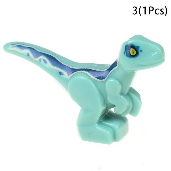 

dinos jurassic 4pcs 1pc action set building blocks shape gift toys figures dinosaurs irregular kids mini or cylvt mywjqq