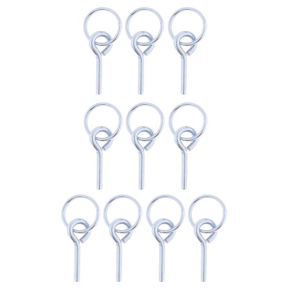 

10pcs camping awning canopy tent pole rod connector rings pins