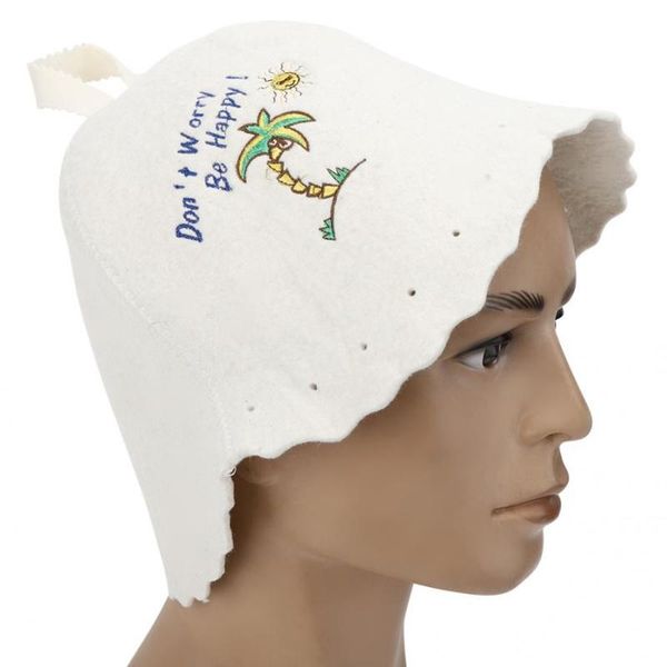 

shower sauna hat modern style lightweight wool felt hat sauna accessories for men and women use bathing