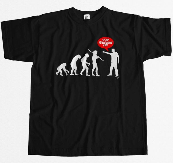 

новый 2019 мужчина мода evolution stop me после смешной шутка подарков mens t-shirt горячей tee shirt