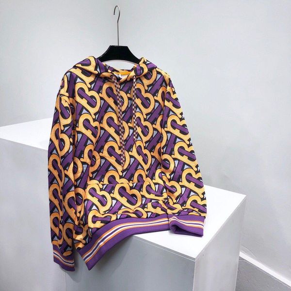 

20fw new mens womens classic designer hoodie sweatshirt cotton pullover burb outdoor sweater streetwear full b oversizes winter clothes, Black;brown