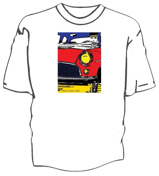 

2019 men's fashion cartoon character original pop art style t-shirt. classic american car fans consul mk2fitness t-shirts