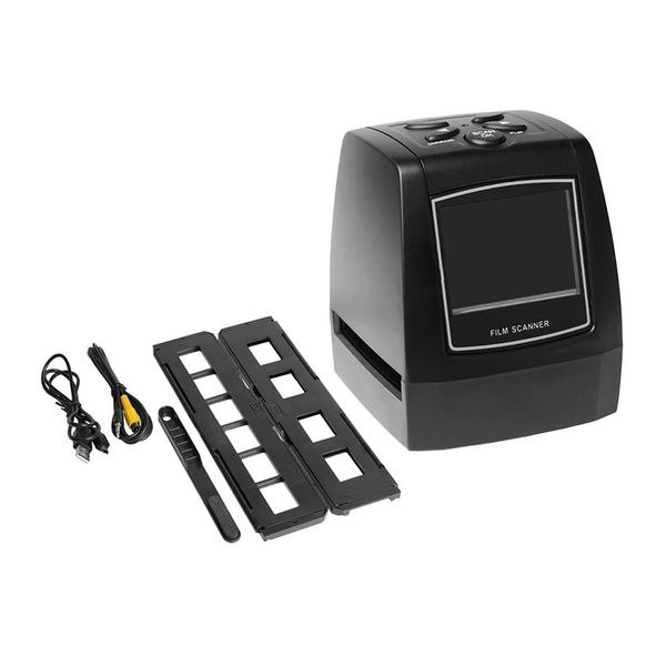 

film scanner, converts 35mm 135mm films/slides/negatives to digital jpg ps, 2.36 lcd sn