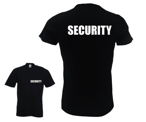 

security t-shirt - funny childrens t shirt fancy dress party cool boys nice 2020 fashion 100% cotton men custom cool t shirt