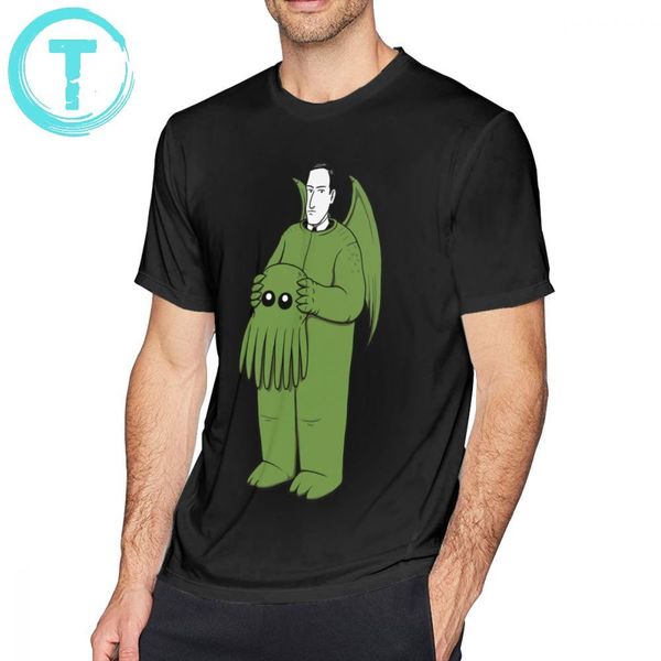 

lovecraft t shirt cthulhu mascot t-shirt man summer tee shirt 4xl 100 cotton funny short sleeve printed tshirt