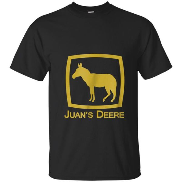 

juan's deere funny immigration novelty parody t-shirt