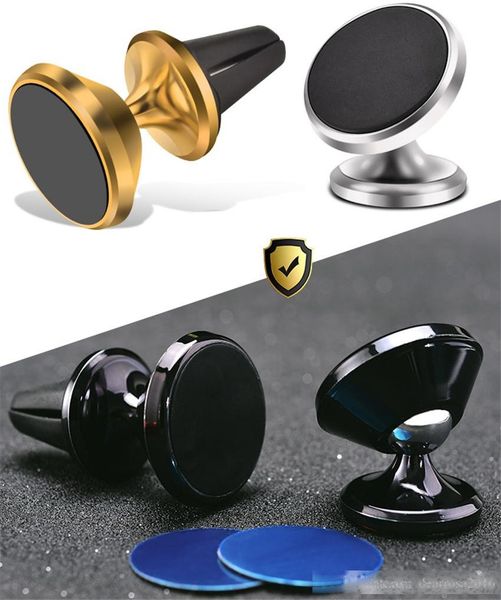 

1 pc aluminium alloy dash board magnetic 360 degree rotate cell phone ring holder car mount for cell phone tablets creative promotion gift