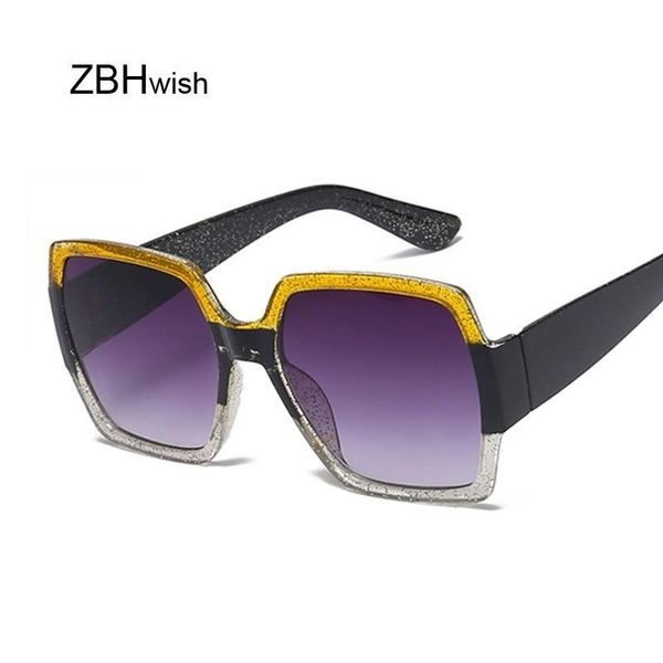 

2020 brand square trend кадр очки вс женщины vintage ladies очки роскошные крупногабаритные женские солнцезащитные очки big lhmde pingtoy
