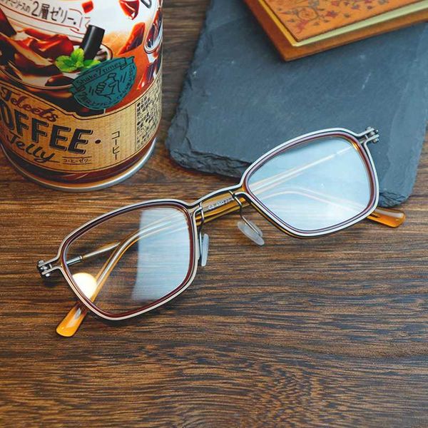 

korea vintage acetate optical glasses frame men women square prescription myopia eyeglasses frame retro eyewear, Black