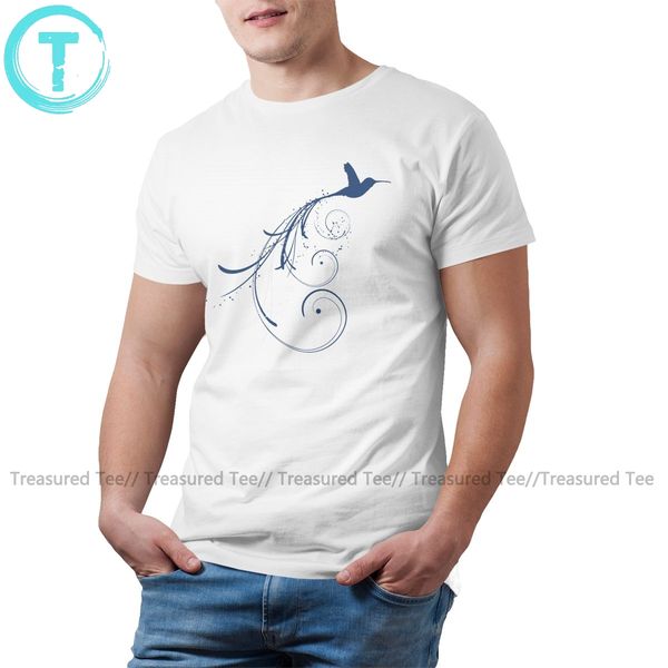 

hummingbird feathers t shirt hummingbird t-shirt big male tee shirt funny classic 100 cotton tshirt