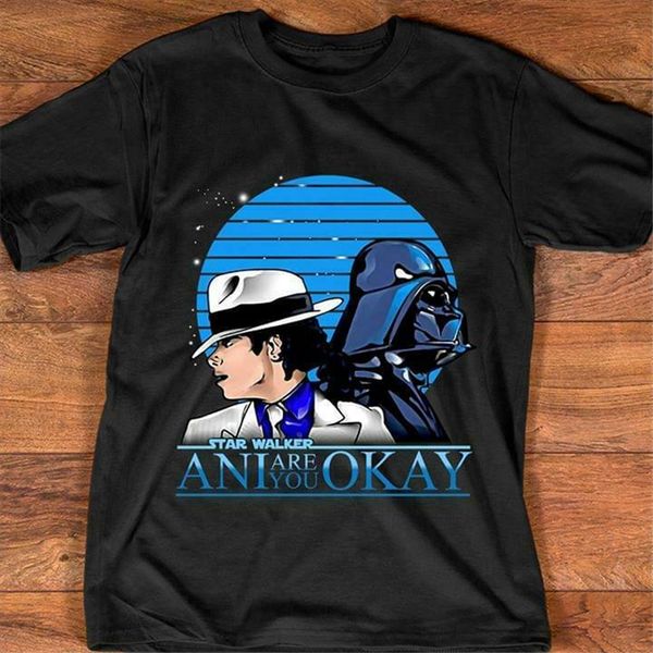 

star walker ani are you okay t shirt black cotton men s6xl street tee shirt