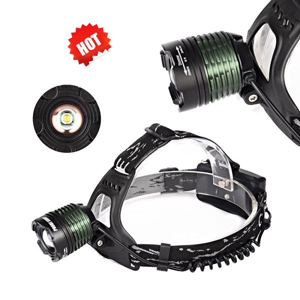 

5000 lm cree xm-l xml t6 led headlamp headlight head light lamp 18650 rechargable for hunting and outdoor activities