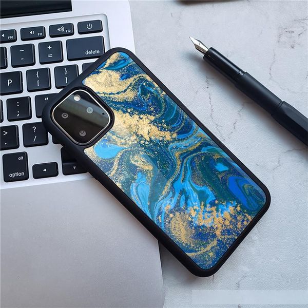 

marble case on for coque iphone 6 6s 7 8 plus x xr xs max silicone soft tpu pc back cover for iphone x phone case