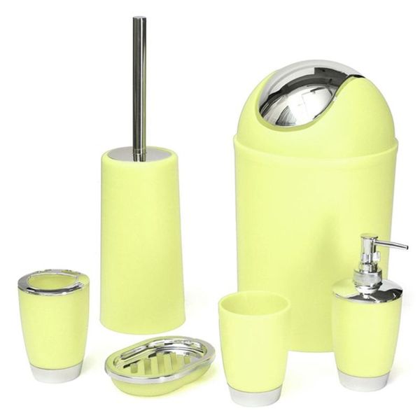 

useful bathroom bin soap dish dispenser tumbler toothbrush holder decor