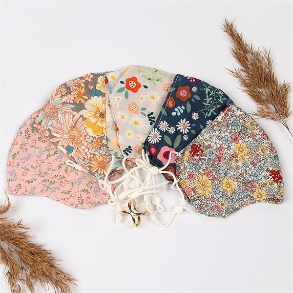 

cotton flowers printed respirator countryside faces masks iced silk washable breathing mascarilla fashion reusable custom anti dust 4yc c2