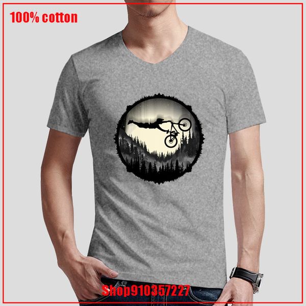 

mtb trickz s men's fashion v-neck casual t shirt natural cotton simple tshirt creative design short sleeve tee funny