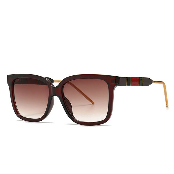 

sunglasses 2021 design fashion square women men vintage gradient sun glasses anti-blue optical glassese uv400, White;black