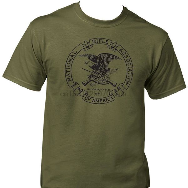 

nranational rifle ass2nd amendmentt-shirt 2020 fashion solid color men t shirt sleeveless tee shirts