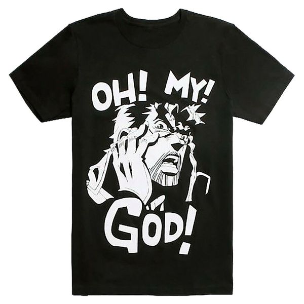 

jojos bizarre adventure joseph joestar oh my god t shirt vintage men gift tee