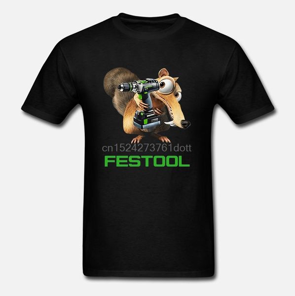 

classic men's t-shirt- festool- tool print t shirts for man casual short sleeves