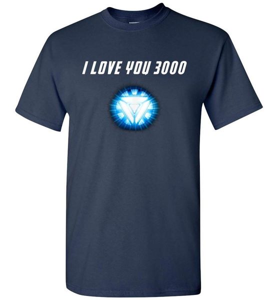 

i love you 3000 iron-man stark avengerss t-shirt