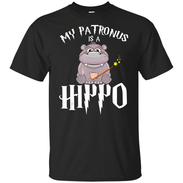 

смешной my patronus является hippo для hippo lover t-shirt black-navy short men summer tee shirt