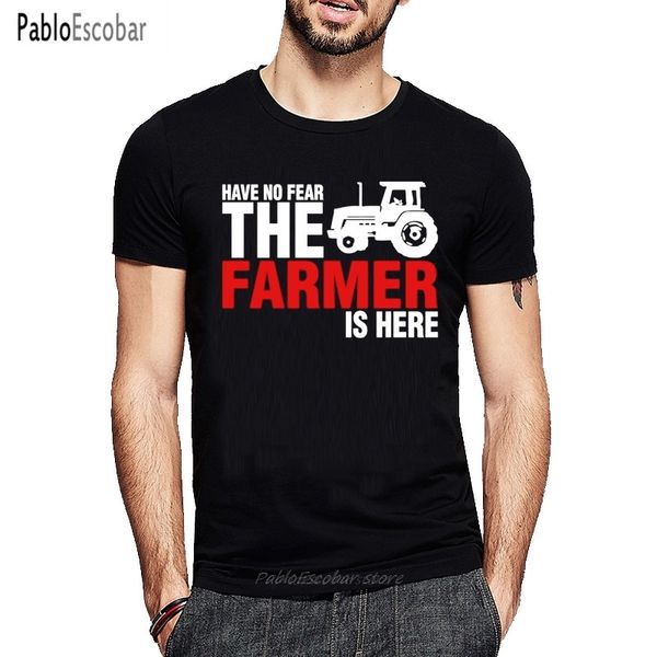 

summer custom short sleeve have no fear the farmer is here t-shirt men man plus size team tshirts 4xl 5xl