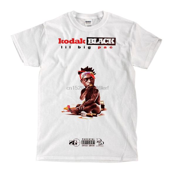 

kodak black lil big pac white t shirt cool casual pride t shirt men fashion tshirt funny