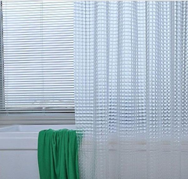 

with sdarisb bath white peva luxury hooks shower 3d waterproof curtain 12pcs curtain transparent clear bathroom plastic bbycf bdetoys