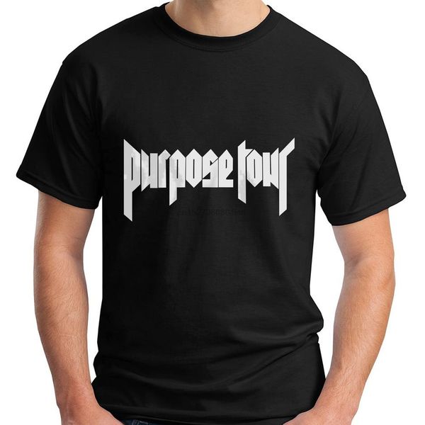 

new justin bieber shirt purpose tour mens black t-shirt size s-5xl