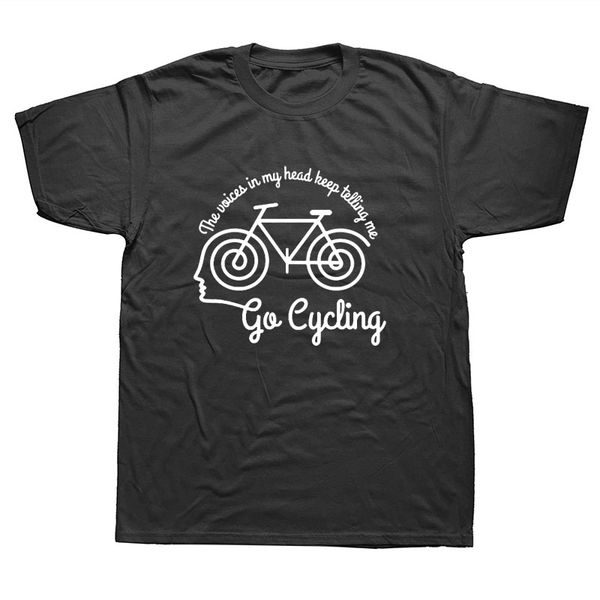 

голоса в моей голове cyclinger mens футболка tee цикл cyclinger велосипедов день рождения basic печати тенниска summer casual