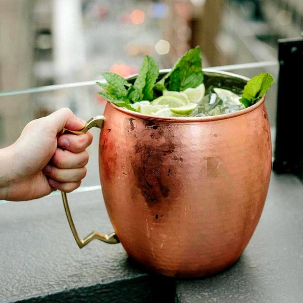 

mugs giant 5l hammered moscow mule mug mega ice bucket