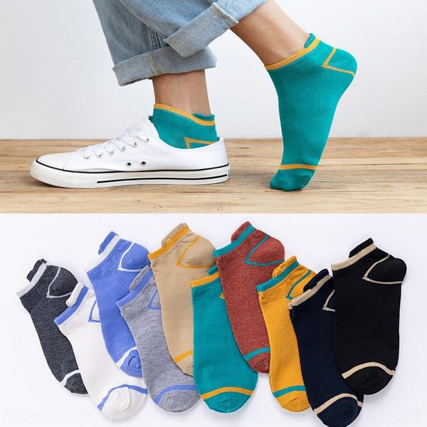 

men's and women's four seasons sports casual sweat-absorbent deodorant korean cartoon cotton socks cotton socks 1iq0f, Black