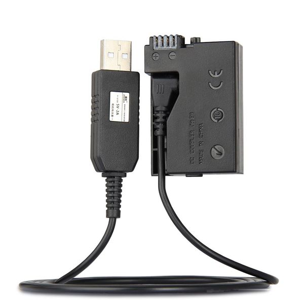 

power cables 5v usb rive cable power ack-8 r-8(lp-e8 lp e8 dummy battery dc grip) for canon eos 550d 600d 650d 700d t2i