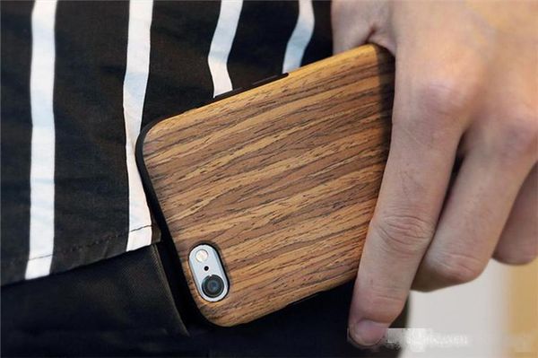 

phone accessories case 2016 wood tpu phone cases real natural wooden back cover case for iphone 7