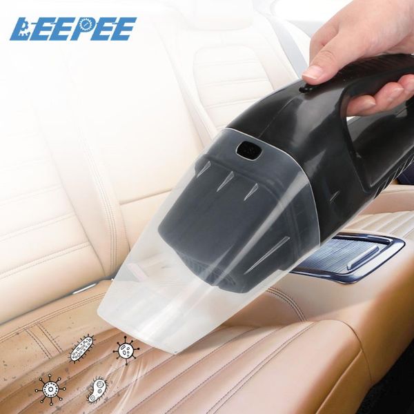

12v 120w car handheld vacuum cleaner wet and dry dual use portable vacuum cleaning with led light car clean accessories