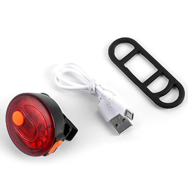 

107 tail light usb зарядка ночь езда предупредительный световой сигнал велосипеда tail usb fast charging силикагель ремень водонепроницаемый