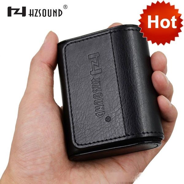 

arphone accessories new original hz hzsound leather case in ear earphone bag box headphones portable case headphone accessories headset s