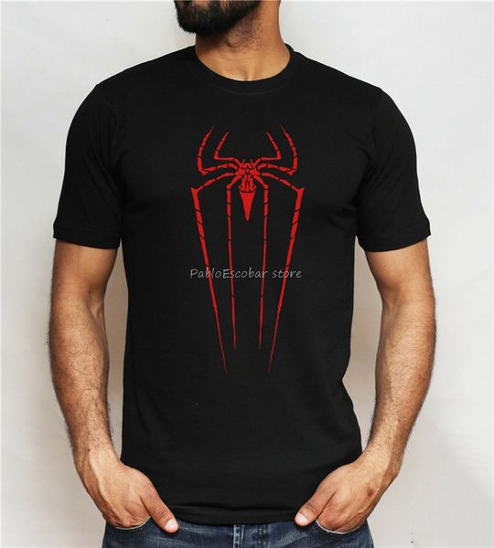 

spider logo t shirt cool super hero gift present man s m l xl xxl outfit tee shirt men summer t-shirt brand