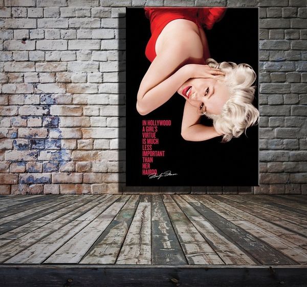 

3 panels marilyn monroe portrait canvas oil painting movie star poster prints fashion wall art picture for bedroom modern home decor