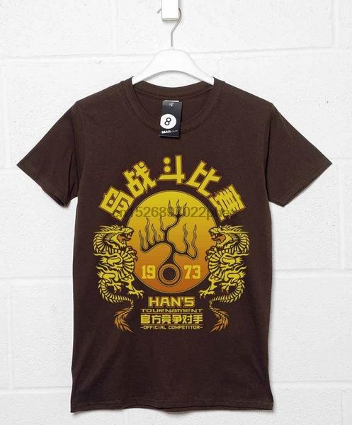 

hans tournament competitor - cult martial arts movie inspired shirt men t shirt