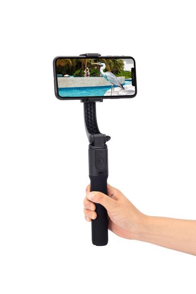 

анти-встряска phone remote увеличить телефон штатив iphone android gimbal мобильный bluetooth h5 стабилизатор для поклейки селфи управления