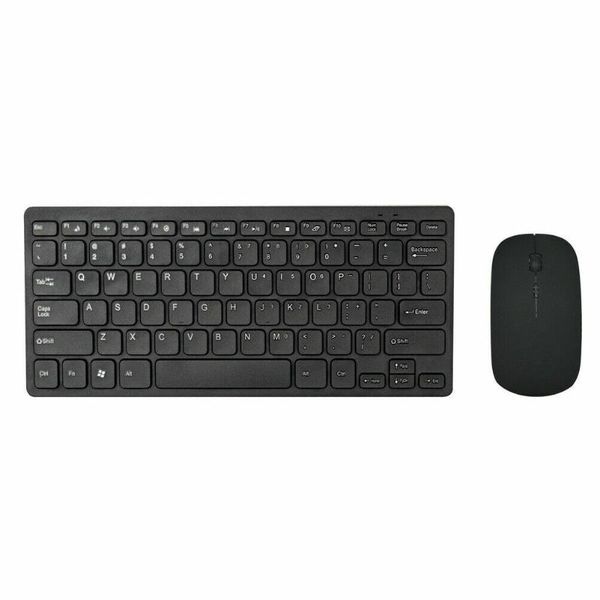2.4ghz home keyboard mouse set ergonomic wireless optical sensitive reduce noise non slip multimedia buttons ultra thin mini