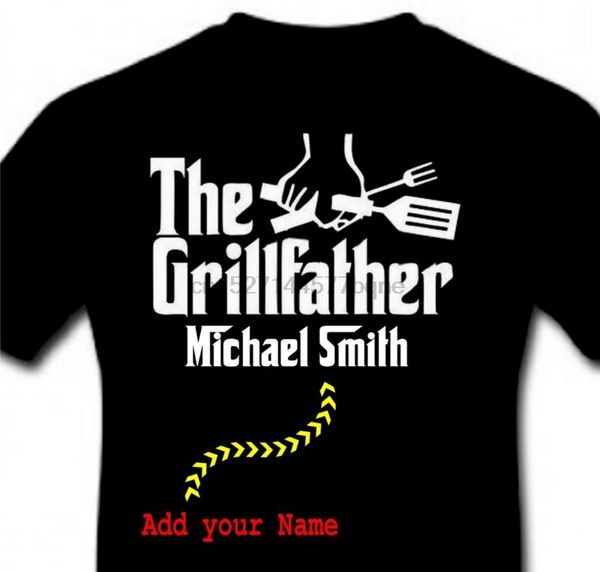 

new mens novelty the grillfather funny black barbecue full length apron bbq gift