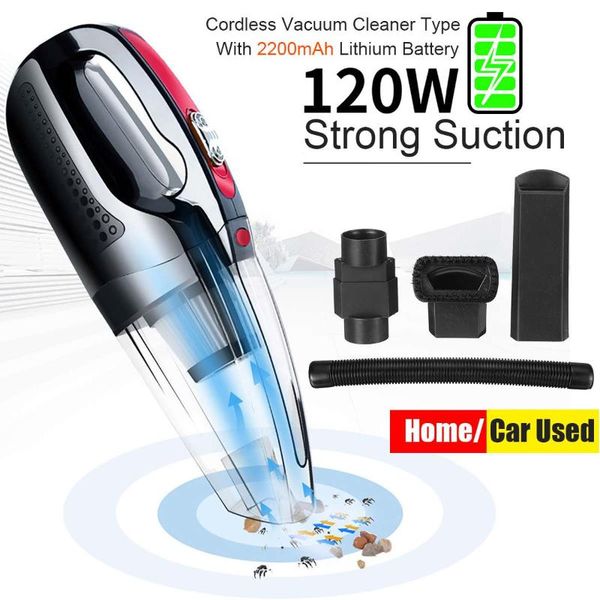 

handheld vacuum mini car vacuum cleaner with filter cordless portable rechargeable powerful cyclone suction for car home cleaner