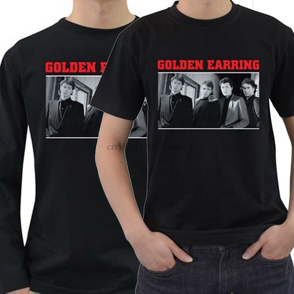 

new black t-shirt size s m l xl 2xl 3xl golden earring 1970s rock