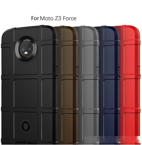 

shield armor rugged shockproof phone cover heavy duty silicone soft case for moto g7 z4 z3 one power p30 play note g6 plus force