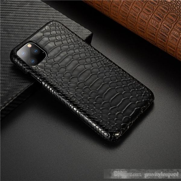 

luxury case for iphone xs max xr x 8 7 6 plus slim leather snake skin shockproof hard back phone cover for iphone 11 pro max new